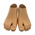 Prosthetic Double Axis Foot with Split Toe